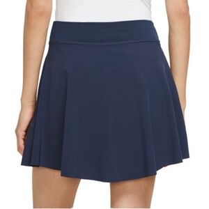 Nike Dri Fit Navy Blue Pleated Athletic Skort Sz L